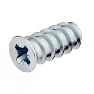 Винт мебельный VARIANTA оцинкованный с потайной головкой для отверстия 5мм длина 10,5 мм