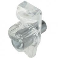 Полкодержатель для стеклянных полок 4мм